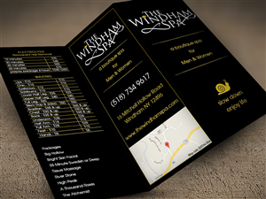 Diseño de Brochure por romy para The Windham Spa | Diseño: #4819382