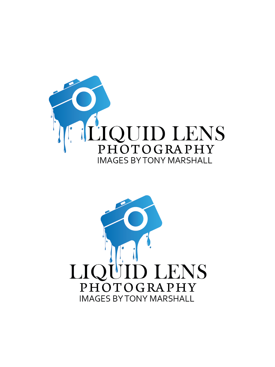 Logo Design by Hazeem Muhammed for Liquid Lens | Design #4815711