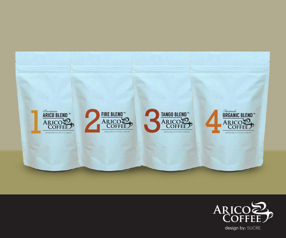 Design Emballage par Sucre pour Arico Coffee Pty Ltd | Design #4801076