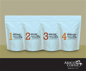 Packaging Design by Sucre for Arico Coffee Pty Ltd | Design: #4801076