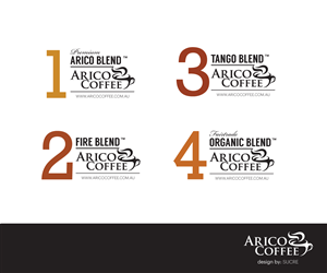 Packaging Design by Sucre for Arico Coffee Pty Ltd | Design: #4801079