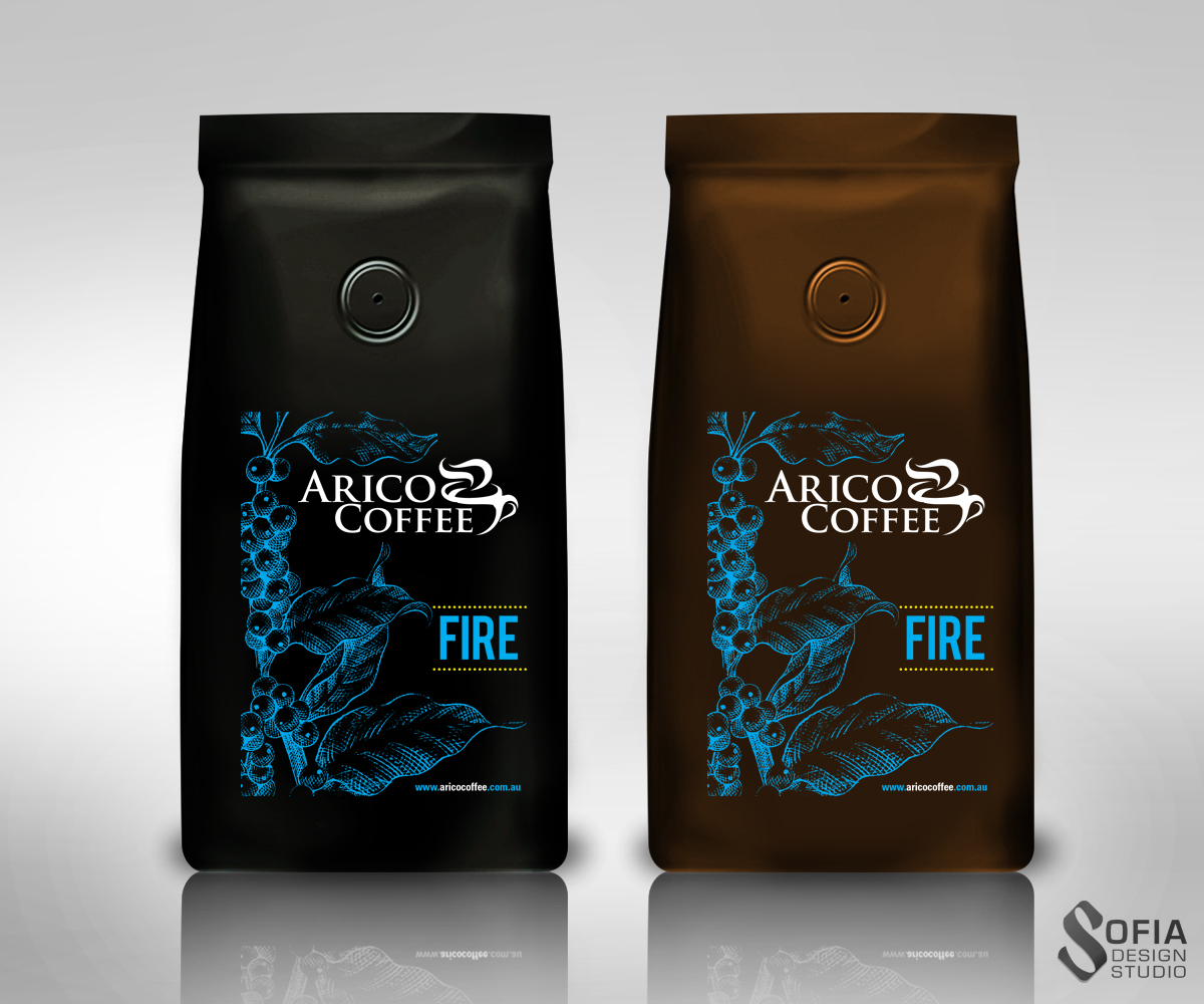 Packaging Design by SofiaDesignStudio for Arico Coffee Pty Ltd | Design #4851810