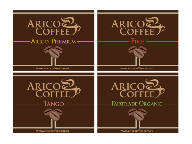 Packaging Design by ERICK ANDRE VOORNEMAN for Arico Coffee Pty Ltd | Design #4849829