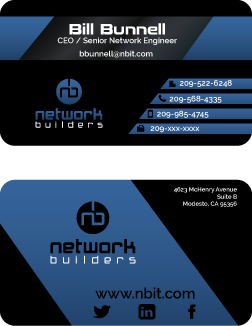 IT Company seeking creative modern BUSINESS CARD DESIGN! | Card Design by TedAtkinson