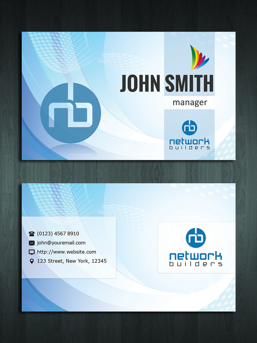 Card Design by Danang Prastiawan for Network Builders IT | Design #4778167