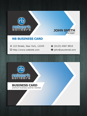 Karten-Design von Danang Prastiawan für Network Builders IT | Design: #4778170