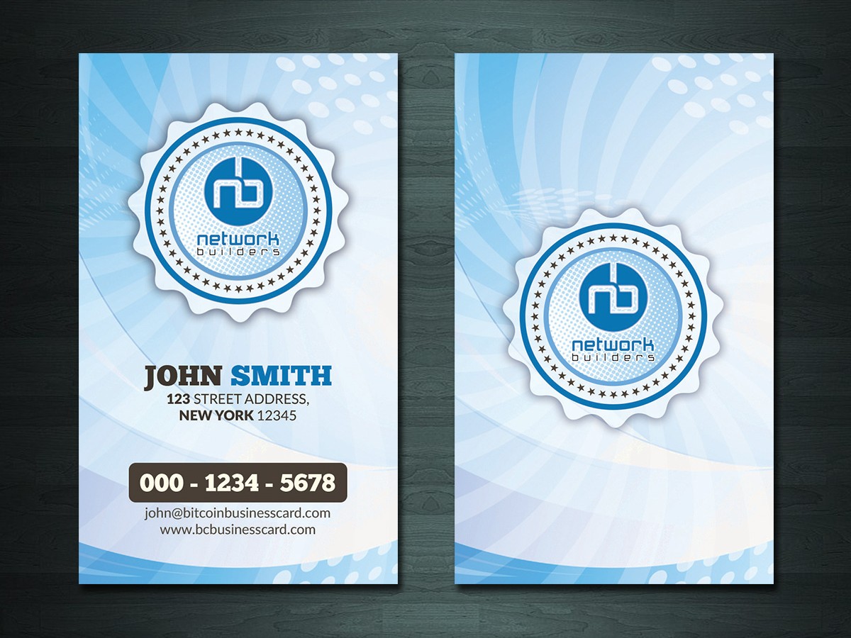 Card Design by Danang Prastiawan for Network Builders IT | Design #4778182