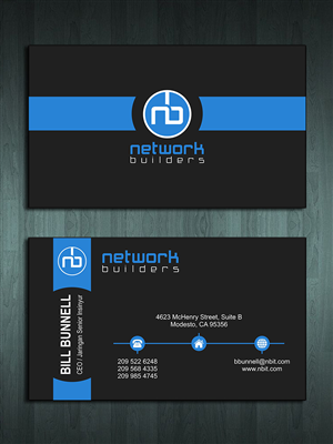 Karten-Design von Danang Prastiawan für Network Builders IT | Design: #4782358