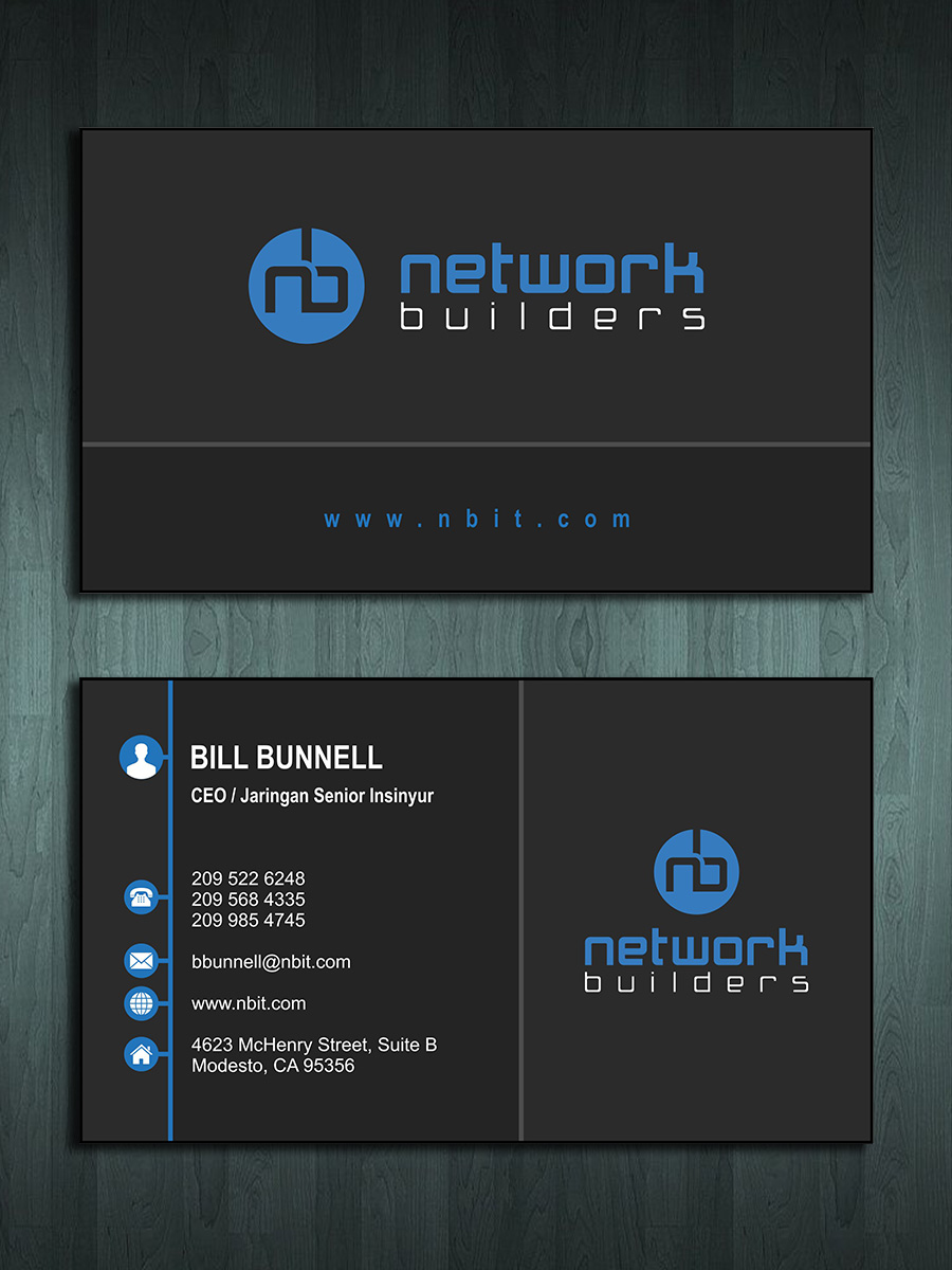 Karten-Design von Danang Prastiawan für Network Builders IT | Design #4783081