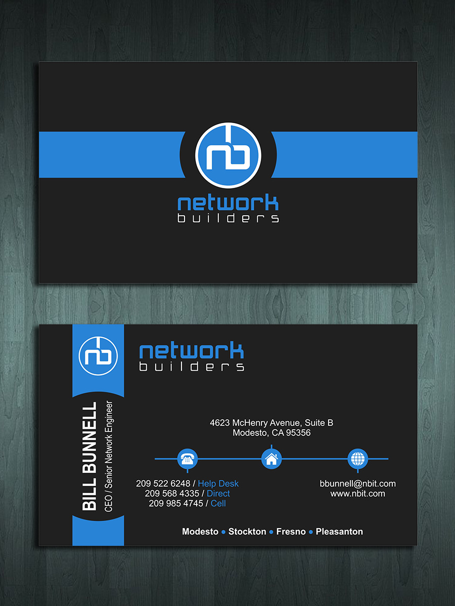 Karten-Design von Danang Prastiawan für Network Builders IT | Design #4783464