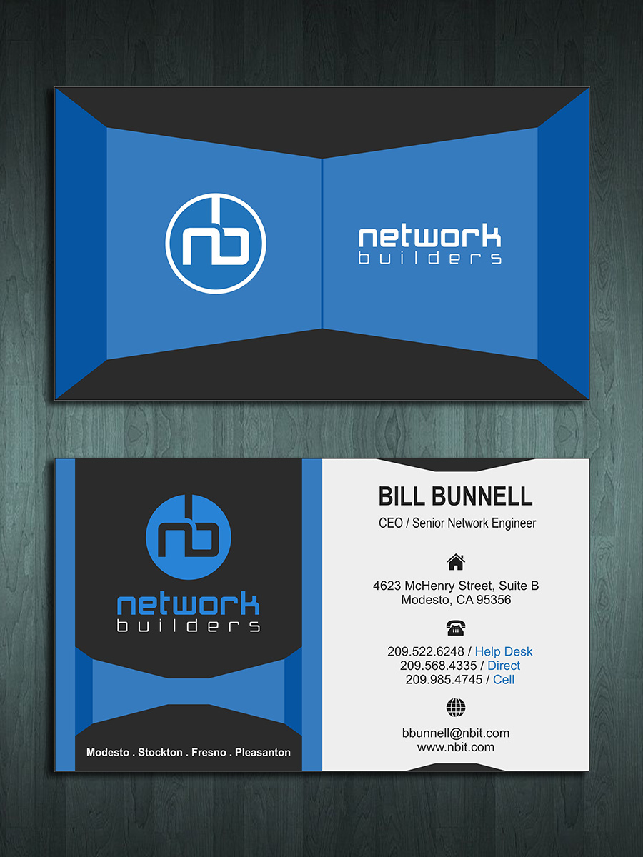 Karten-Design von Danang Prastiawan für Network Builders IT | Design #4783579