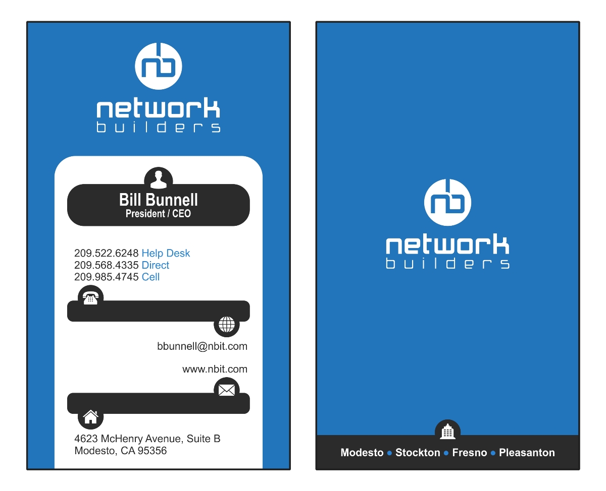 Karten-Design von Danang Prastiawan für Network Builders IT | Design #4785104