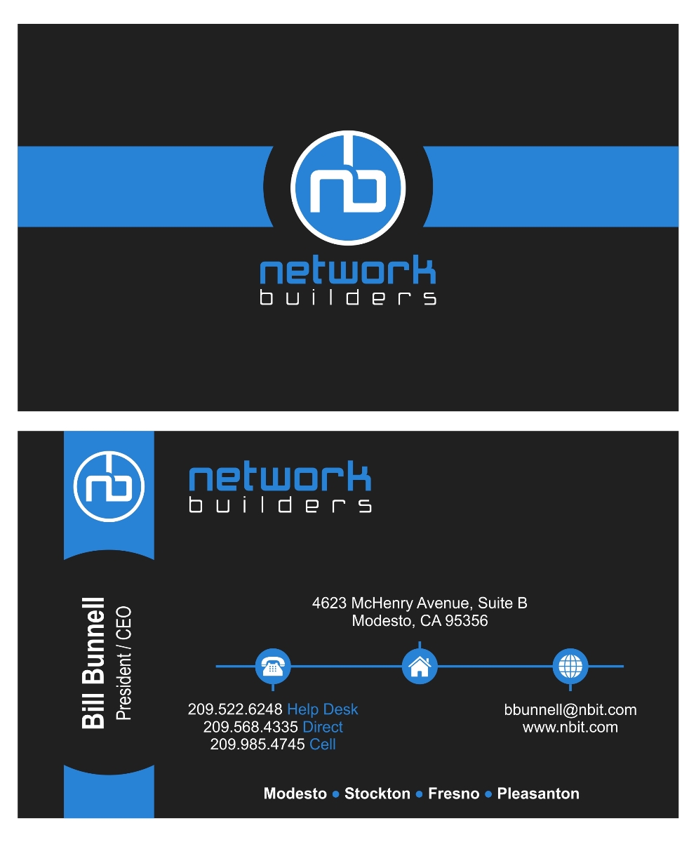 Karten-Design von Danang Prastiawan für Network Builders IT | Design #4785136