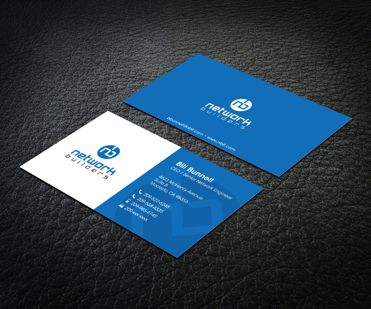 Karten-Design von Radu Borzea für Network Builders IT | Design #4789488