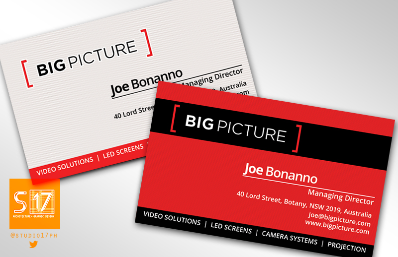 Visitenkarten-Design von Studio 17 für dieses Projekt | Design #4788283