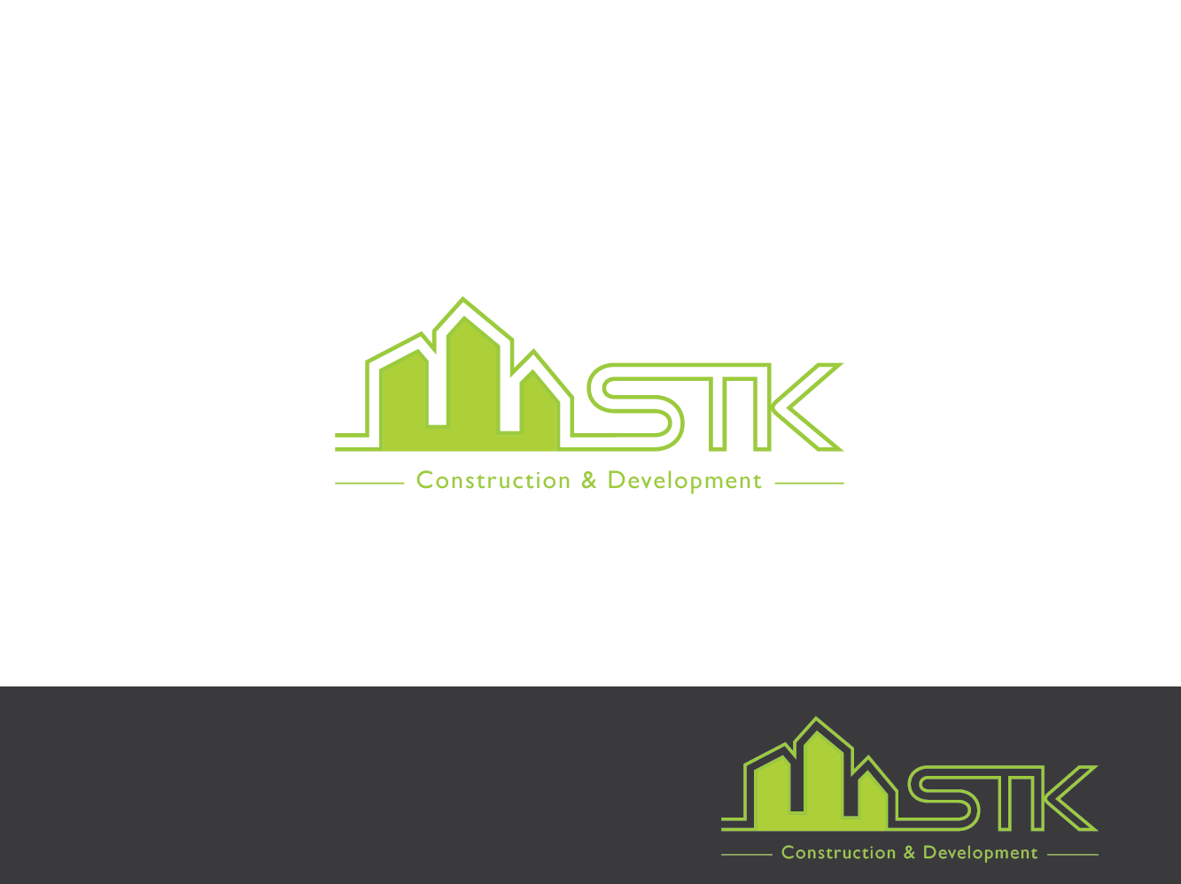 Logo Design by dhamkith for STK Construction & Development | Design #4837975