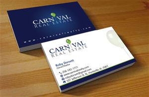 Visitenkarten-Design von Hardcore Design für Carnival Real Estate | Design #4815762