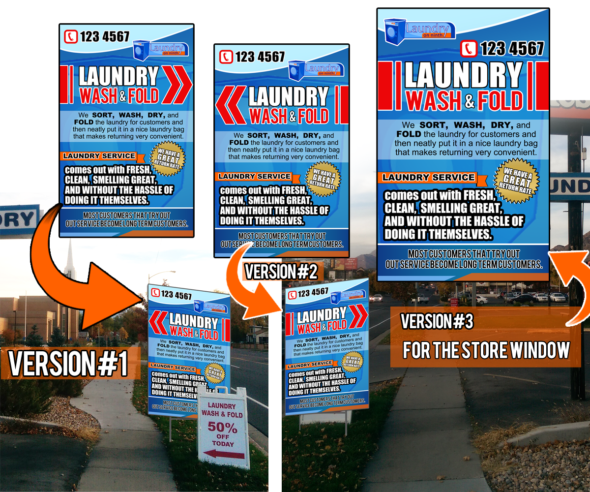 Signage Design by MDesigns ™ for Michael Nelson | Design #4902894