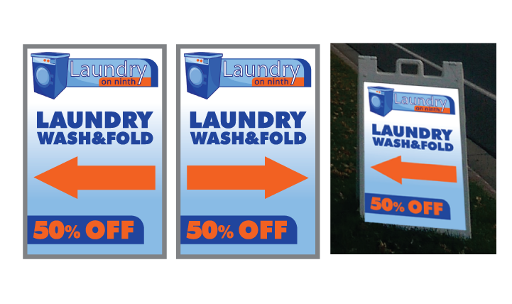 Signage Design by Cyan Designs for Michael Nelson | Design #4874136