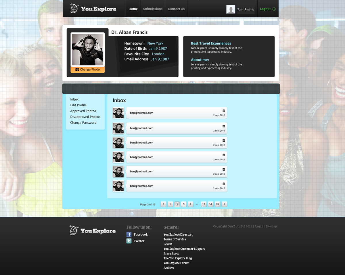 Web Design by Sunny for this project | Design #1358891