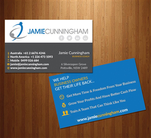 Business Card Design by Coco Creative Design