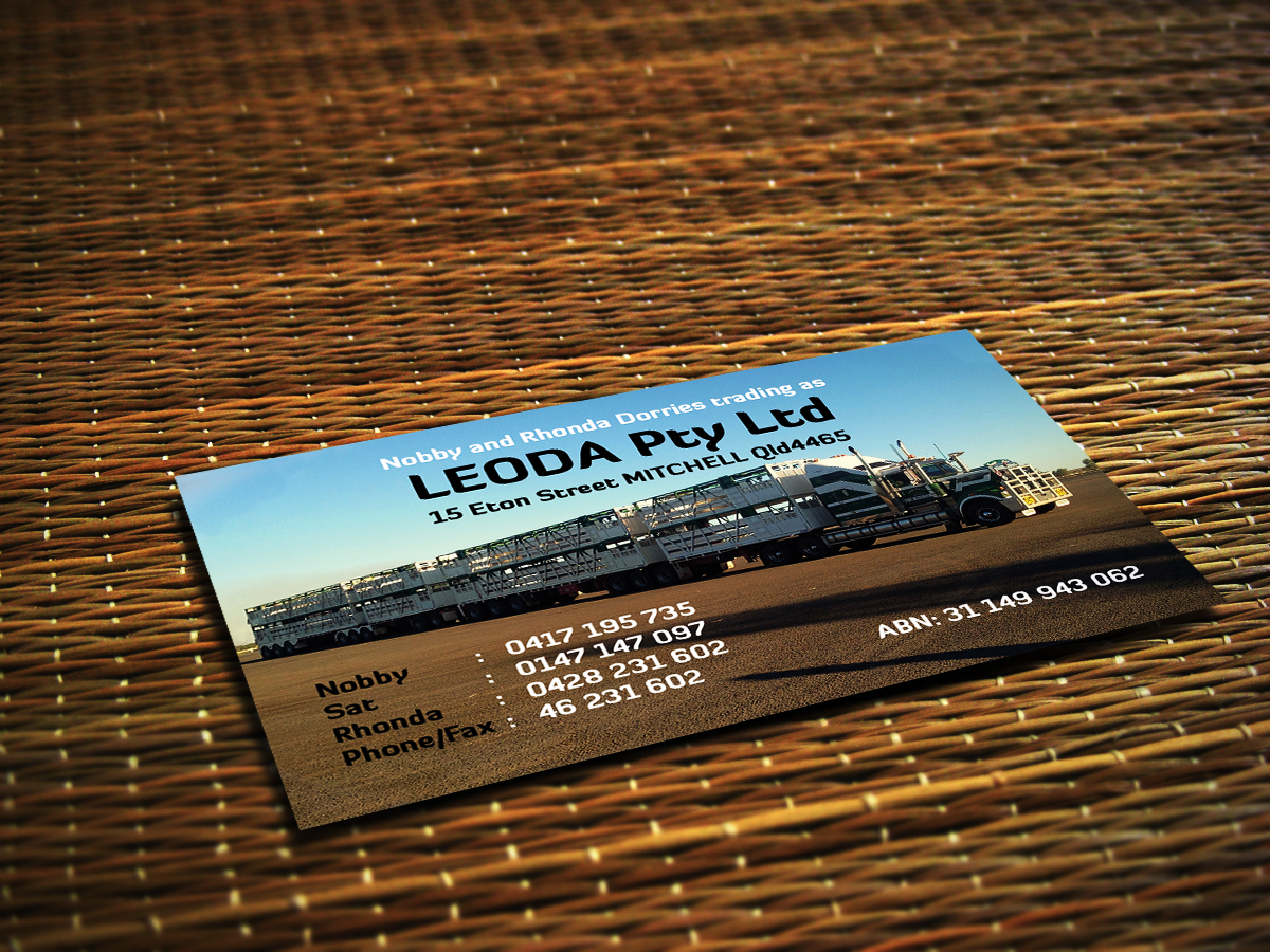 Business Card Design by Sajin for this project | Design #4798571
