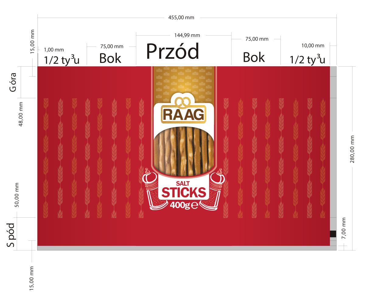 Packaging Design by Jacek Lachowicz for RAG Sp. z o.o., Kosciuszki 12, 59-300 Lubin, NIP:PL6920002992 | Design #4874100