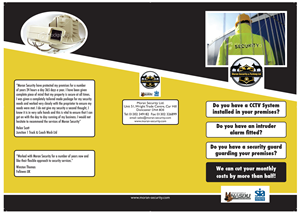 Brochure Design by xartdesign for Moran Security Ltd | Design: #233912