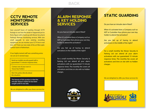 Brochure Design by Allon for Moran Security Ltd | Design: #231740