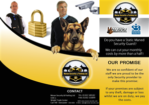 Brochure Design by Med Mack for Moran Security Ltd | Design #231909