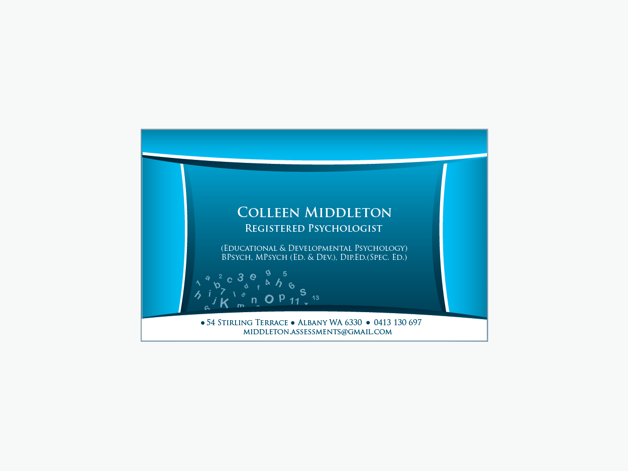 Business Card Design by Brigitte Melissa B for this project | Design #1360266