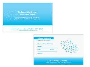 Visitenkarten-Design von Brigitte Melissa B für dieses Projekt | Design: #1372825