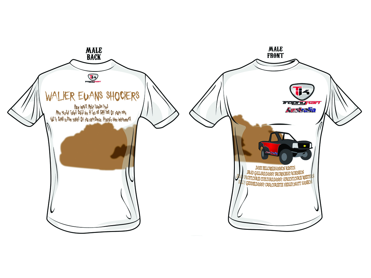 T-shirt Design by H.S.studios for TROPHYKART AUSTRALIA | Design #1382157