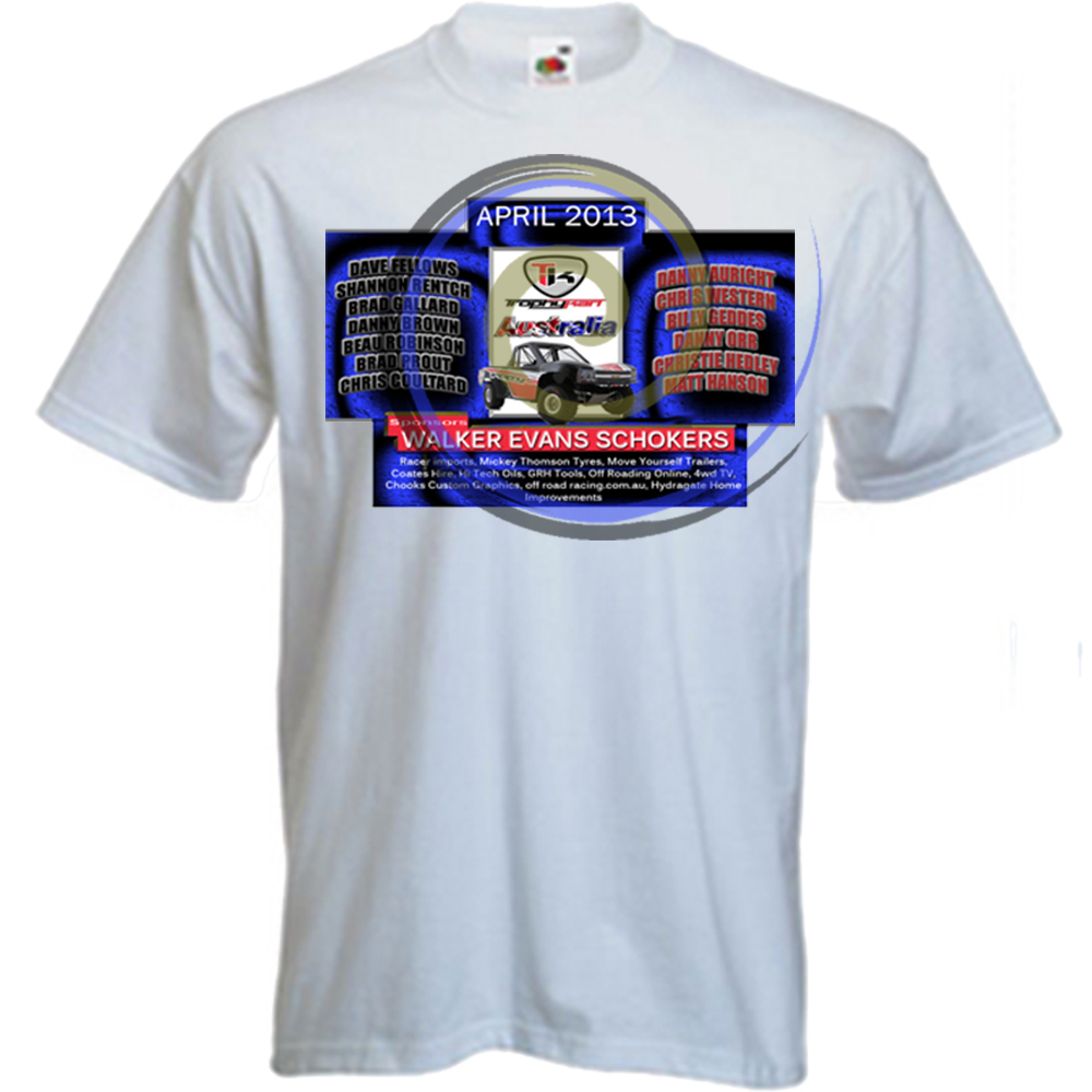 T-shirt Design by bluewindwork for TROPHYKART AUSTRALIA | Design #1384100