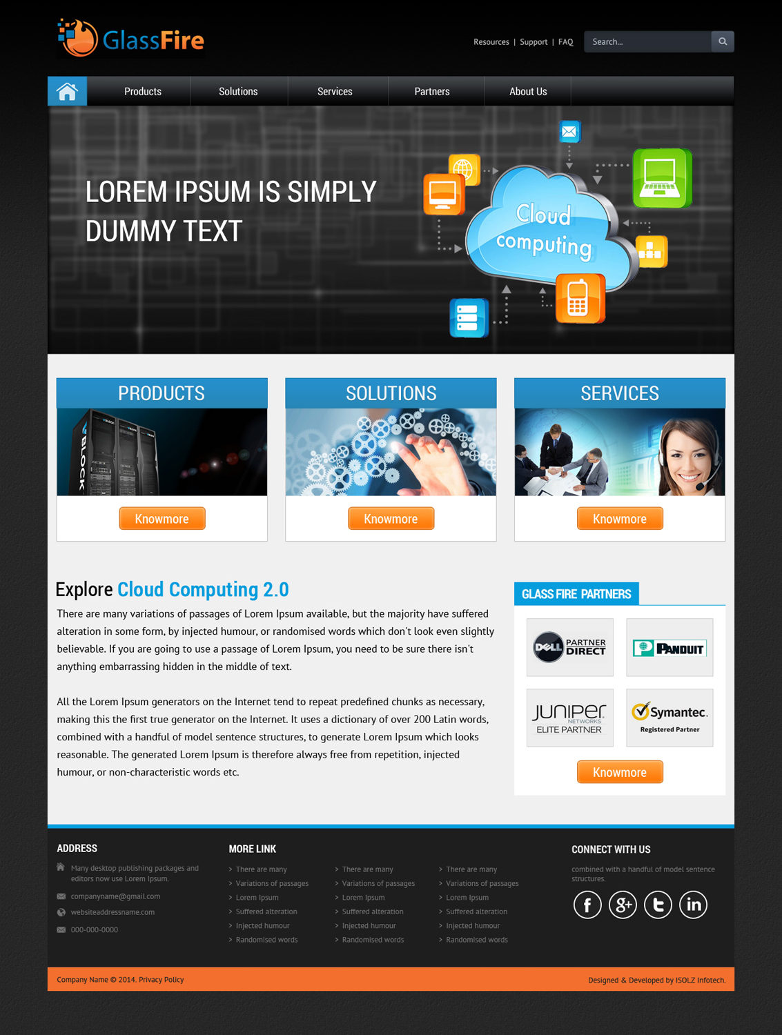 Web Design by ISOLZ INFOTECH for this project | Design #4839712