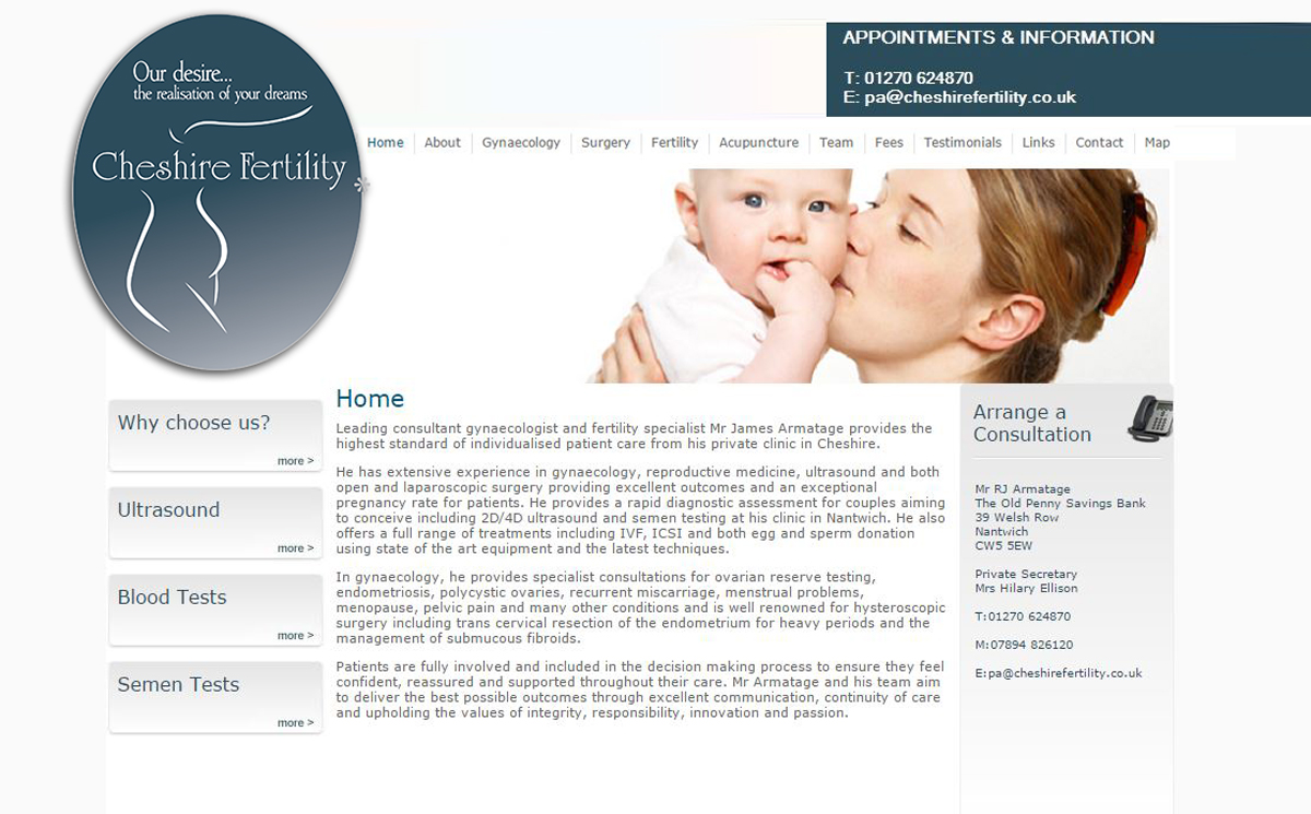 Design de Logo par wynchance pour Cheshire Fertility Centre | Design #4792126