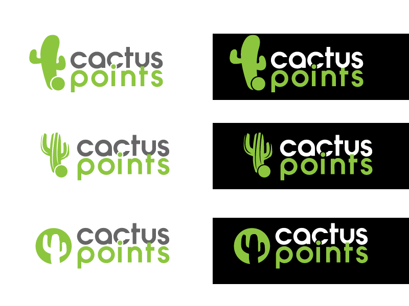 Logo Design by Rony Wibowo for CACTUS POINTS | Design #1394236