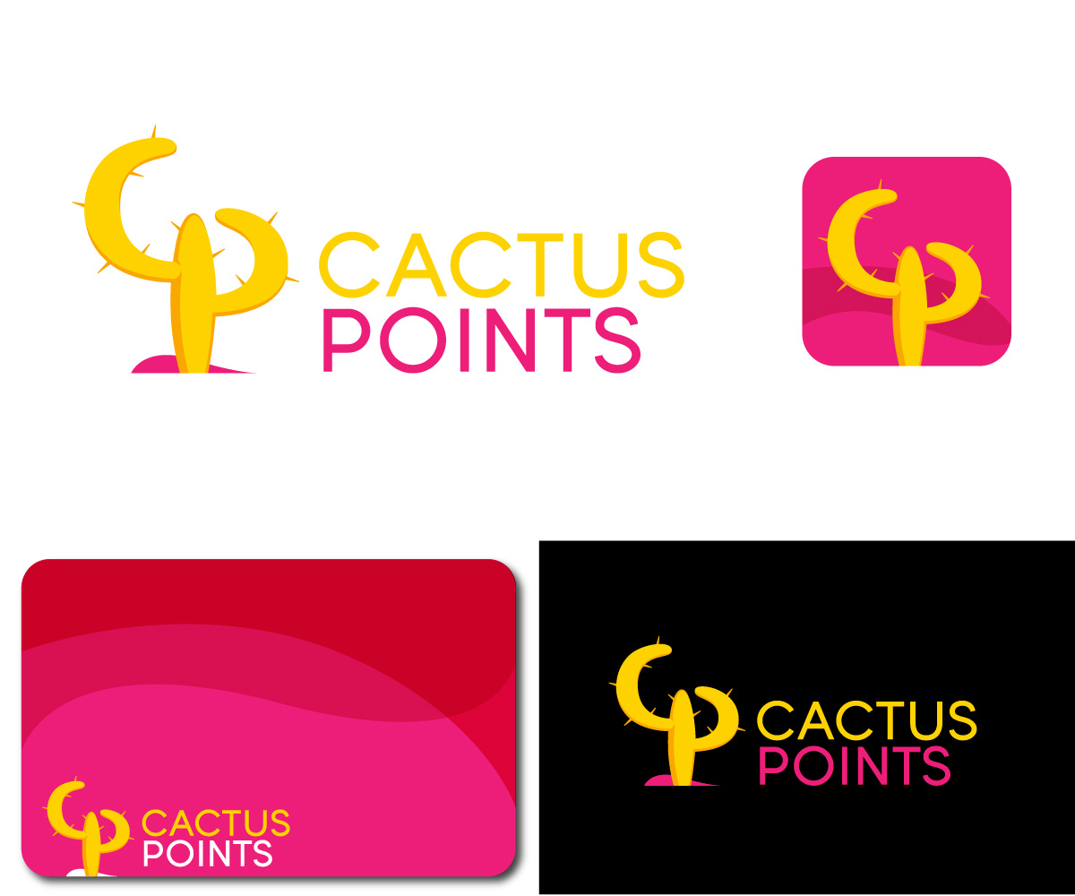 Logo Design by zephyr for CACTUS POINTS | Design #1453246