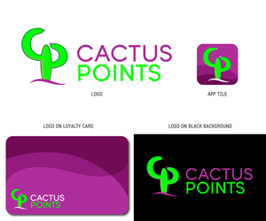 Logo Design by zephyr for CACTUS POINTS | Design: #1457252