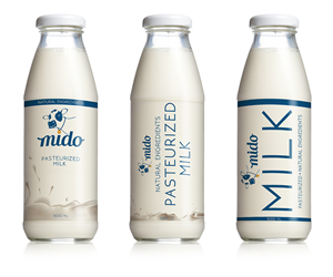Milk/  Greek yoghurt Packaging design | Verpackungs-Design von Claireative