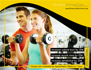 Postcard Design by eme for Fitness Collective | Design: #4791145
