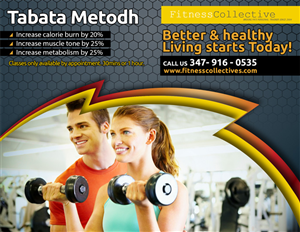 Postcard Design by eme for Fitness Collective | Design: #4808009