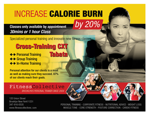 Postcard Design by VEGA-Designs for Fitness Collective | Design: #4791706