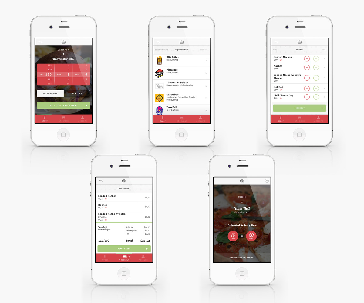 App Design by timfrankena for FooDash LLC | Design #4846630