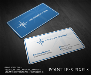 Business Card Design by Pointless Pixels India for this project | Design: #4795528