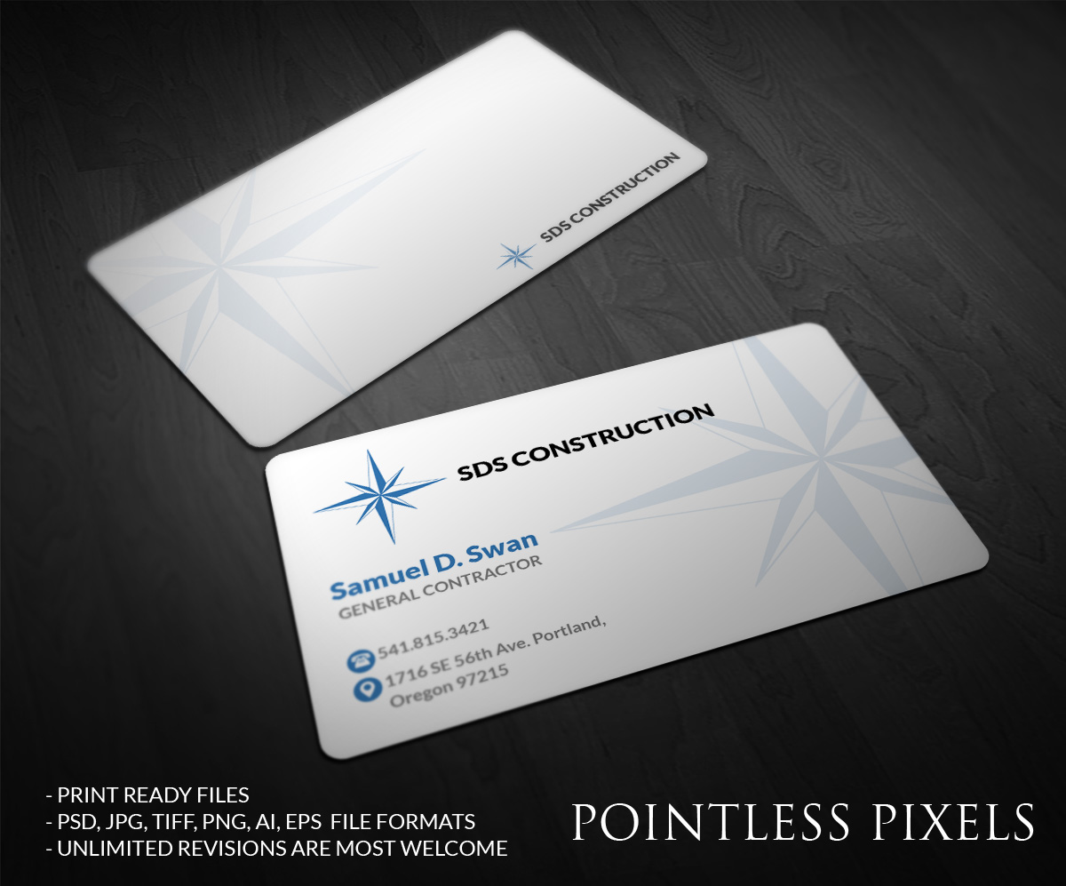 Diseño de Tarjeta de Presentación por Pointless Pixels India para este proyecto | Diseño #4795537
