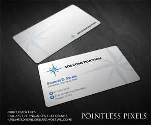 Business Card Design by Pointless Pixels India for this project | Design: #4795537