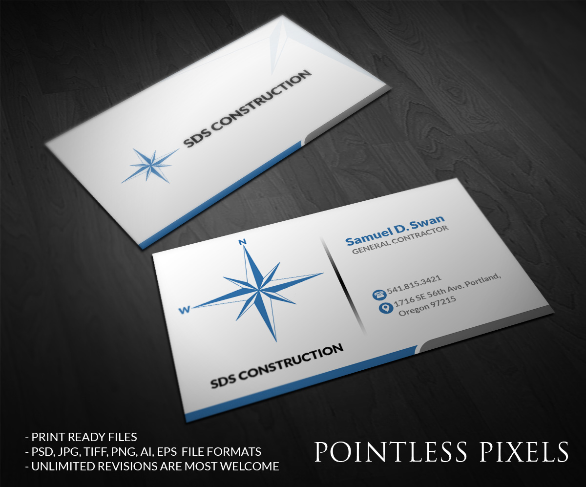 Business Card Design by Pointless Pixels India for this project | Design #4800812