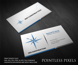 Business Card Design by Pointless Pixels India for this project | Design: #4806760