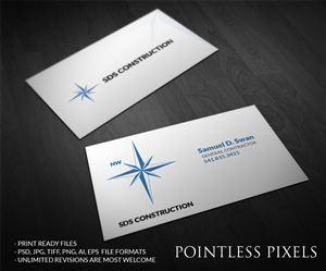 Business Card Design by Pointless Pixels India for this project | Design: #4817175